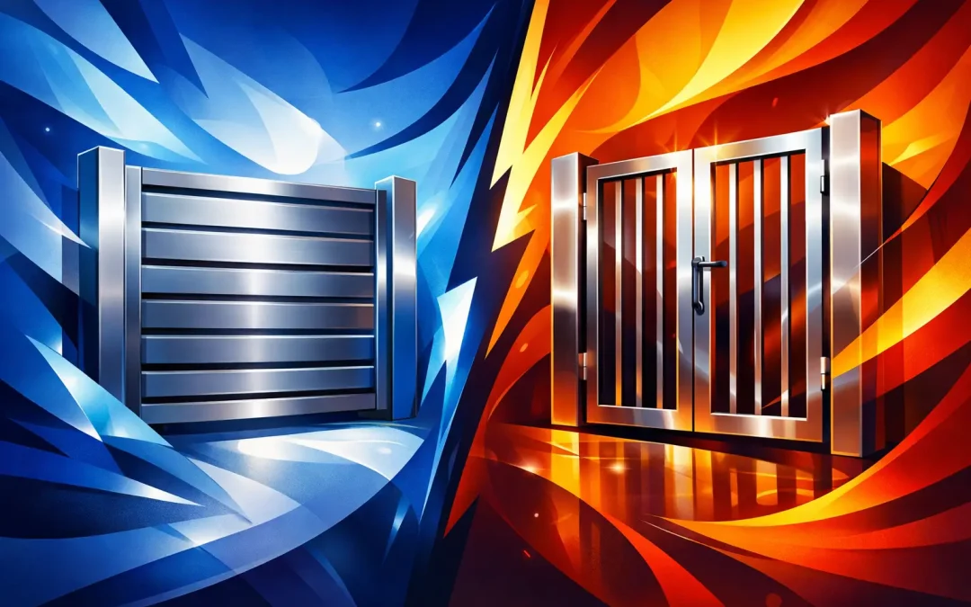 Aluminium Gate vs Stainless Steel Gate