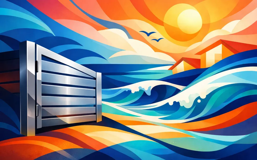 Aluminium Gates for Coastal Homes