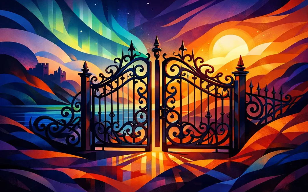 Ornate Metal Gates That Last in Scotland