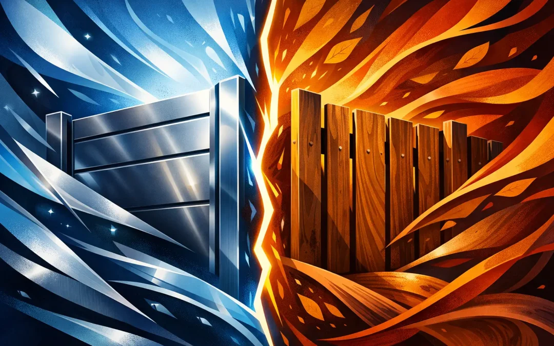 Aluminium Gates vs Timber: Which Lasts?