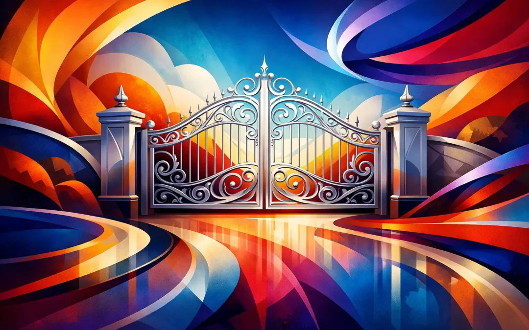 Ornate Aluminium Driveway Entrances