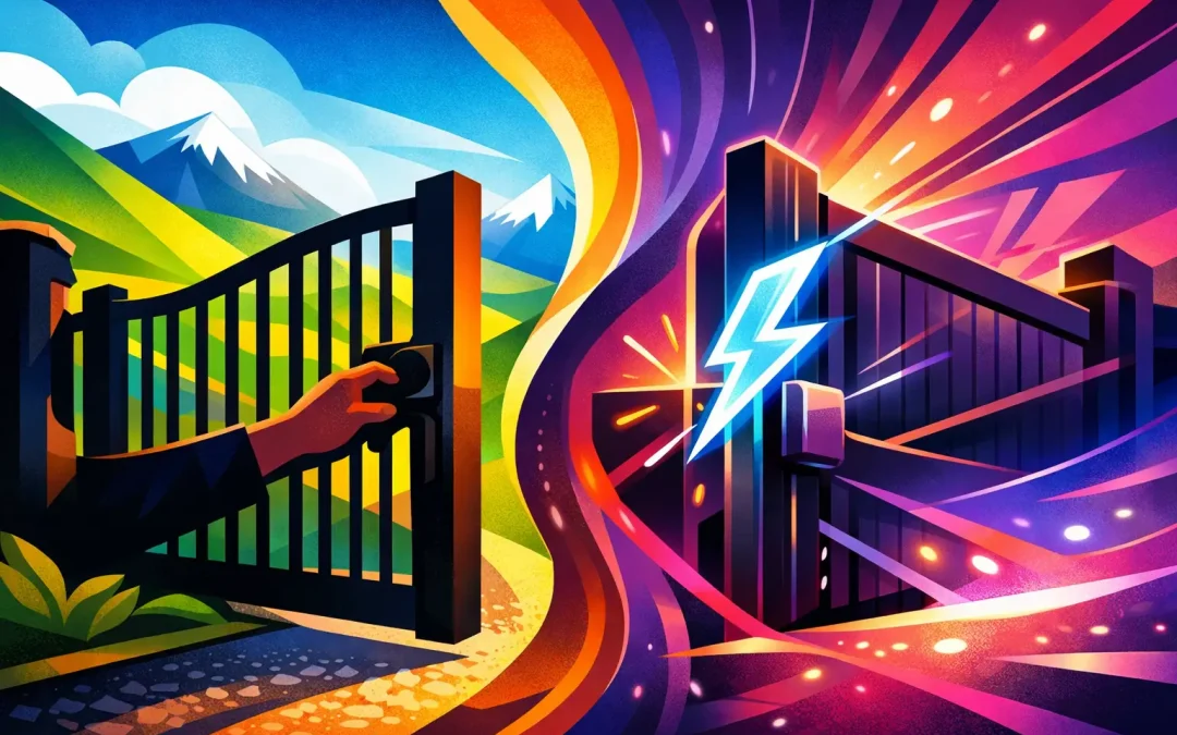 Manual Gates Versus Electric Gates for Scottish Homes